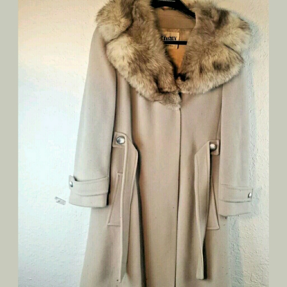 VTG De MARS Womens VTG Winter Coat - Ivory - S/M